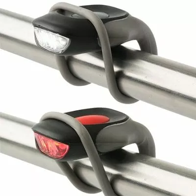 Sort ABUS Mini Star Lygtesæt 1 Sort ABUS Mini Star Lygtesæt