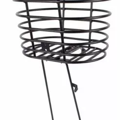 Atran Ribb Kurv Sort Inkl. Lygteholder