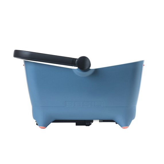 Basil Buddy Hundekurv Til Bagagebærer Inkl. Beslag Og Pude I Blå 2 Basil Buddy Hundekurv Til Bagagebærer Inkl. Beslag Og Pude I Blå - Billede 2