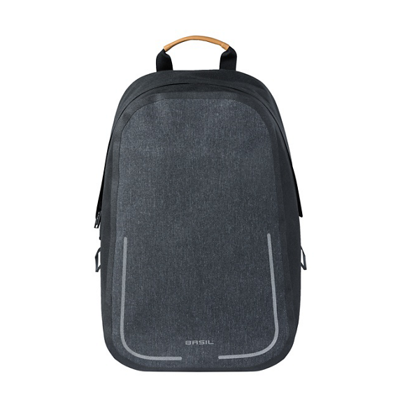 Basil Urban Dry Rygsæk - Charcoal Melee 2 Basil Urban Dry Rygsæk - Charcoal Melee - Billede 2