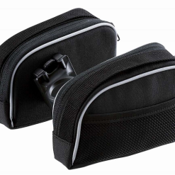 Bike Attitude Dobbelt Taske - Mont. Mellem Styrfitting Og Frempind