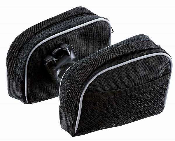 Bike Attitude Dobbelt Taske - Mont. Mellem Styrfitting Og Frempind 1 Bike Attitude Dobbelt Taske - Mont. Mellem Styrfitting Og Frempind