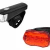 Bike Attitude Lygtesæt Forlygte 1 LED/Bag 5 LED Ø22,2-31,8mm Inkl. Batteri 2 Bike Attitude Lygtesæt Forlygte 1 LED/Bag 5 LED Ø22,2-31,8mm Inkl. Batteri -Cykellygter salg bike attitude lygtesaet forlygte 1 ledbag 5 led oe222 318mm inkl batteri