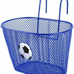 ECykelhjelm.dk Blå Cykelkurv Til Børn-Metal