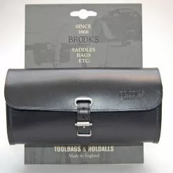 Brooks Challenge Læder Sadeltaske Large, Sort 1,5L