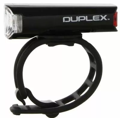 Cateye Duplex Hjelmlygte, For + Baglygte 1 Cateye Duplex Hjelmlygte, For + Baglygte