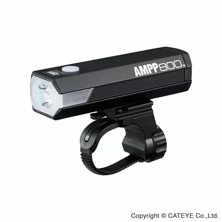 Cateye Forlygte AMPP800 HL-EL088RC USB Opl. 800 Lumen 1 Cateye Forlygte AMPP800 HL-EL088RC USB Opl. 800 Lumen