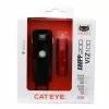 Cateye Lygtesæt AMPP200/ViZ100 USB Opl. 200/100 Lumen -Cykellygter salg cateye lygtesaet ampp200viz100 usb opl 200100 lumen