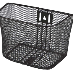 ECykelhjelm.dk Front Cykelkurv Til Børnecykeler 24" Sort 31x23x22 Cm.