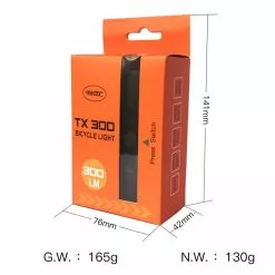 Hecto+ Vision Hecto+ Twooc TX300 - Forlygte -Cykellygter salg hecto twooc tx300 forlygte 8