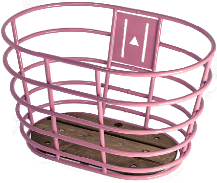 Lys Lilla Norden Alu Cykelkurv M/træbund 28" 1 Lys Lilla Norden Alu Cykelkurv M/træbund 28"