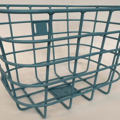 Lyseblå Winter Superbe 1 Front Cykelkurv