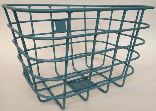 Lyseblå Winter Superbe 1 Front Cykelkurv 1 Lyseblå Winter Superbe 1 Front Cykelkurv