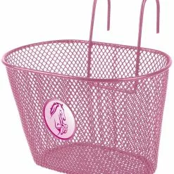 ECykelhjelm.dk Lyserød Cykelkurv Til Børn