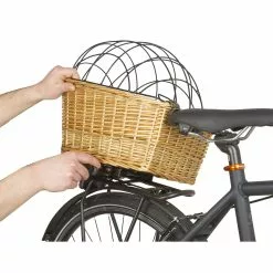 M-Wave Top Wicker Hunde Cykelkurv -Cykellygter salg m wave top wicker hunde cykelkurv 3