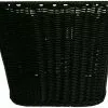 ECykelhjelm.dk Sort Plast Rattan Cykelkurv 3 ECykelhjelm.dk Sort Plast Rattan Cykelkurv -Cykellygter salg sort plast rattan cykelkurv