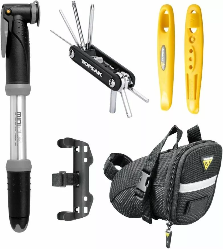 Topeak Startkit Inkl. Aero Wedge Pack & Udstyr 1 Topeak Startkit Inkl. Aero Wedge Pack & Udstyr